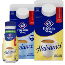 Friesche vlag Balance, Halvamel of latte